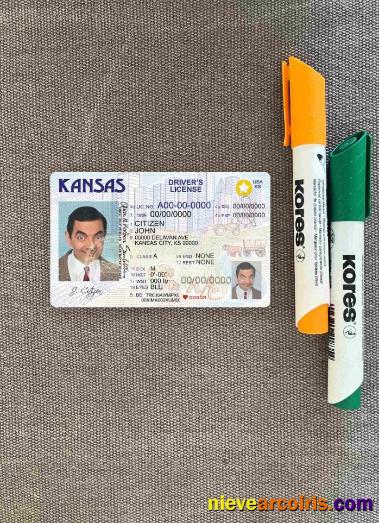 USA Kansas driving license photolook